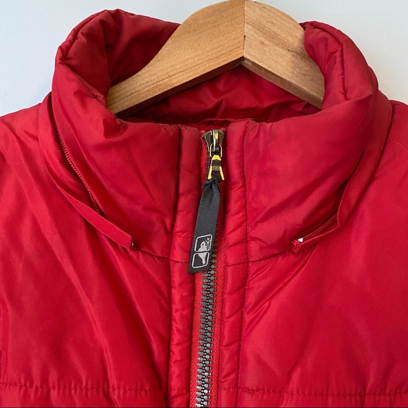 Roots system women’s red convertible puffer coat puffer vest. Size small. - Picture 13 of 16